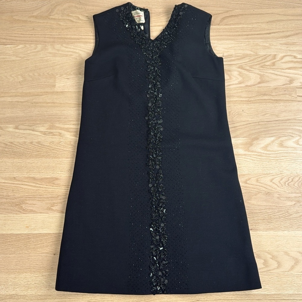 Stunning Vintage St. Andrews Black Dress